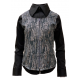 Ladies Gray Water Fall Show Vest - V210022
